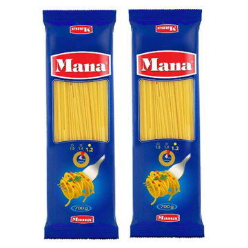 ماکارونی رشته ای1/2 , 700 گرمی مانا